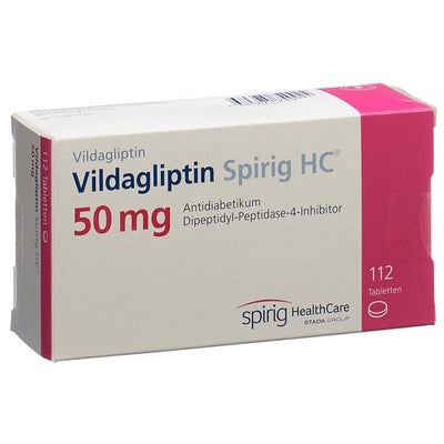 VILDAGLIPTIN Spirig HC Tabl 50 mg 112 Stk