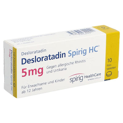 DESLORATADIN Spirig HC Filmtabl 5 mg 10 Stk