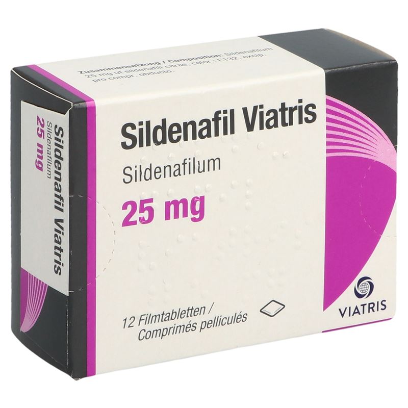 SILDENAFIL Viatris Filmtabl 25 mg 12 Stk