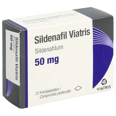SILDENAFIL Viatris Filmtabl 50 mg 12 Stk