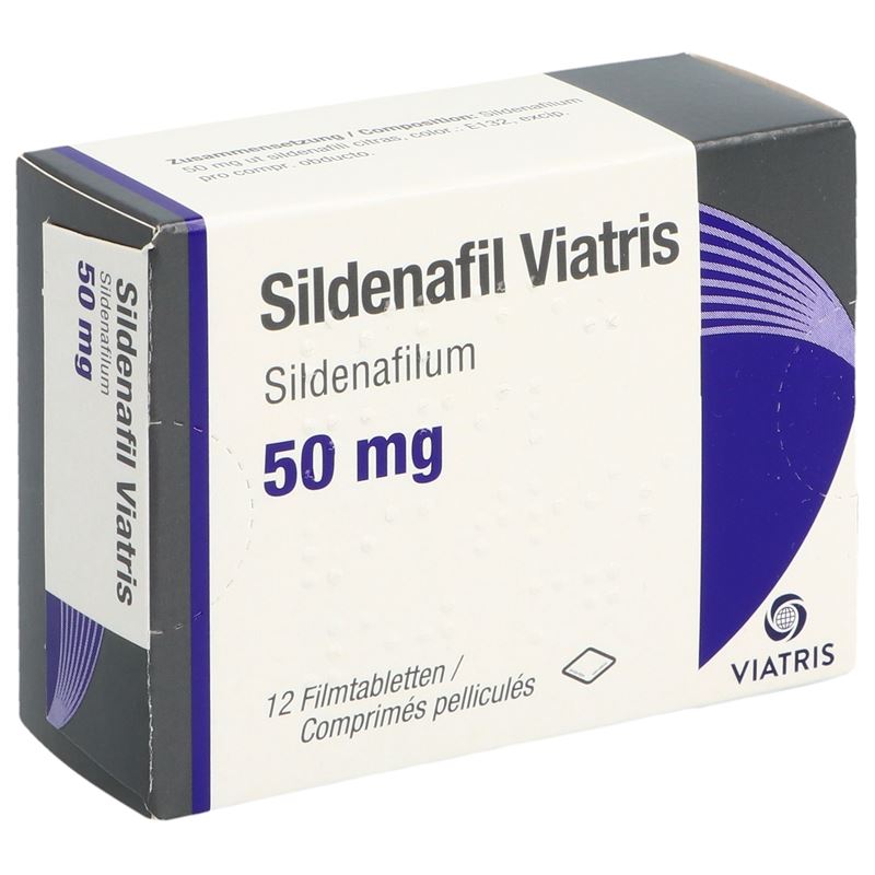 SILDENAFIL Viatris Filmtabl 50 mg 12 Stk
