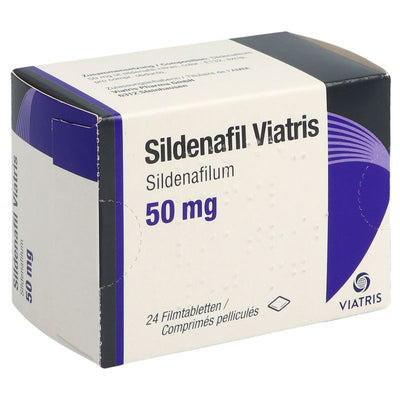 SILDENAFIL Viatris Filmtabl 50 mg 24 Stk