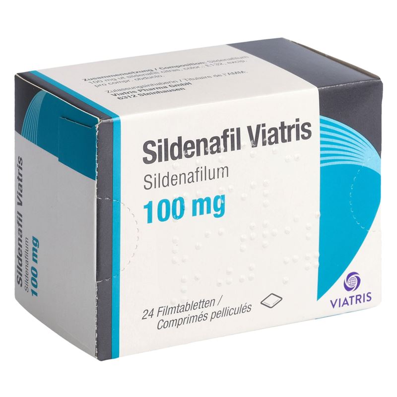 SILDENAFIL Viatris Filmtabl 100 mg 24 Stk