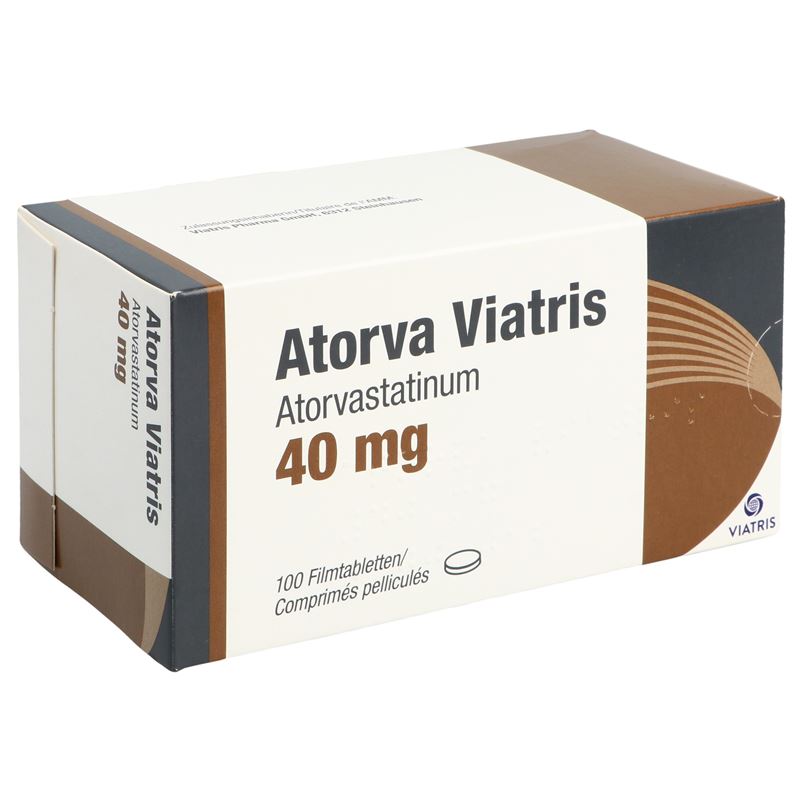 ATORVA Viatris Filmtabl 40 mg 100 Stk