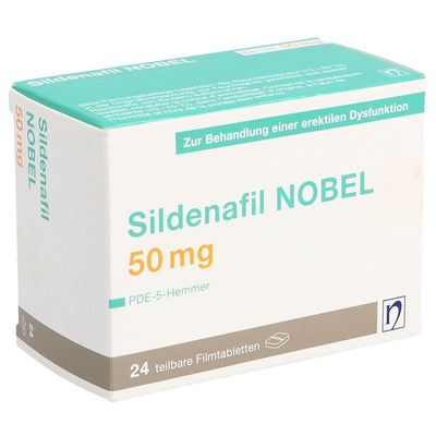 SILDENAFIL NOBEL Filmtabl 50 mg 24 Stk