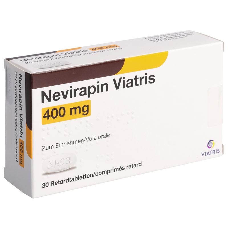 NEVIRAPIN Viatris Ret Tabl 400 mg 30 Stk
