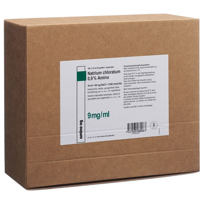 NACL Amino Inj Lös 0.9 % 10ml Amp 100 Stk