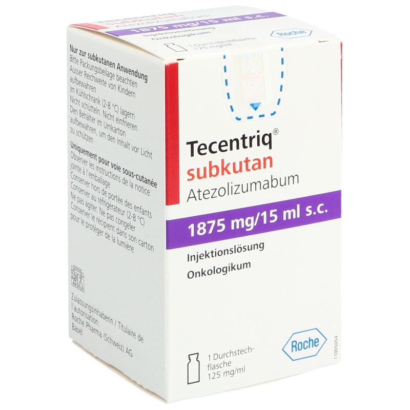 TECENTRIQ subkutan Inj Lös 1875 mg/15ml 15 ml