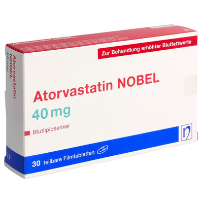ATORVASTATIN NOBEL Filmtabl 40 mg 30 Stk