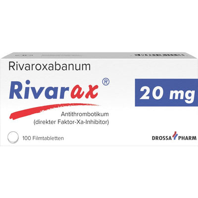 RIVARAX Filmtabl 20 mg 100 Stk