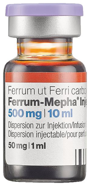FERRUM Mepha Inject 500 mg/10ml Durchstf 10 ml