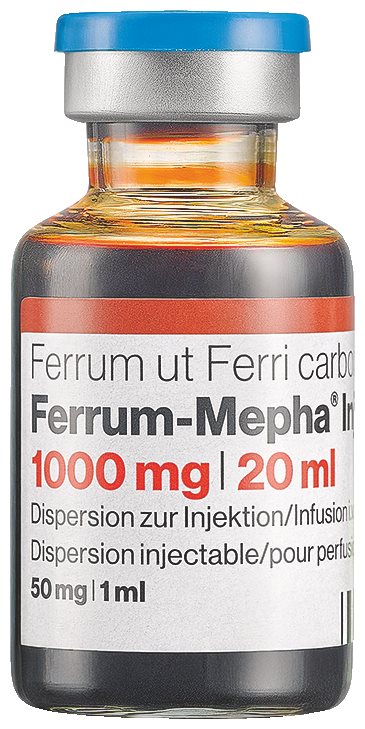 FERRUM Mepha Inject 1000 mg/20ml Durchstf 20 ml