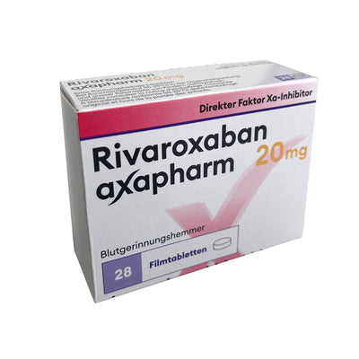 RIVAROXABAN axapharm Filmtabl 20 mg 28 Stk