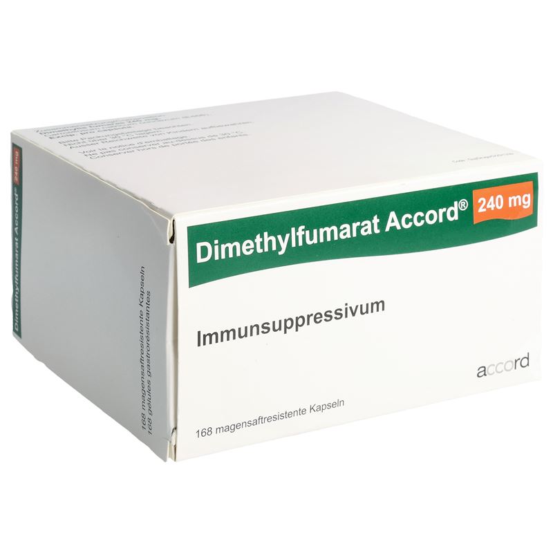 DIMETHYLFUMARAT Accord Kaps 240 mg 168 Stk