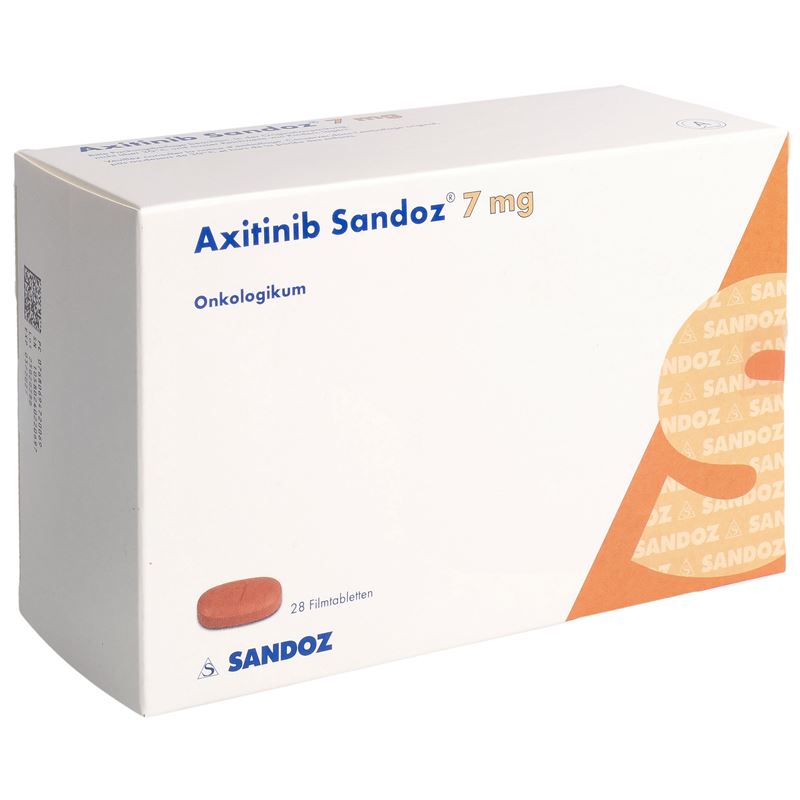 AXITINIB Sandoz Filmtabl 7 mg 28 Stk