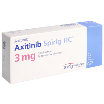 AXITINIB Spirig HC Filmtabl 3 mg 28 Stk