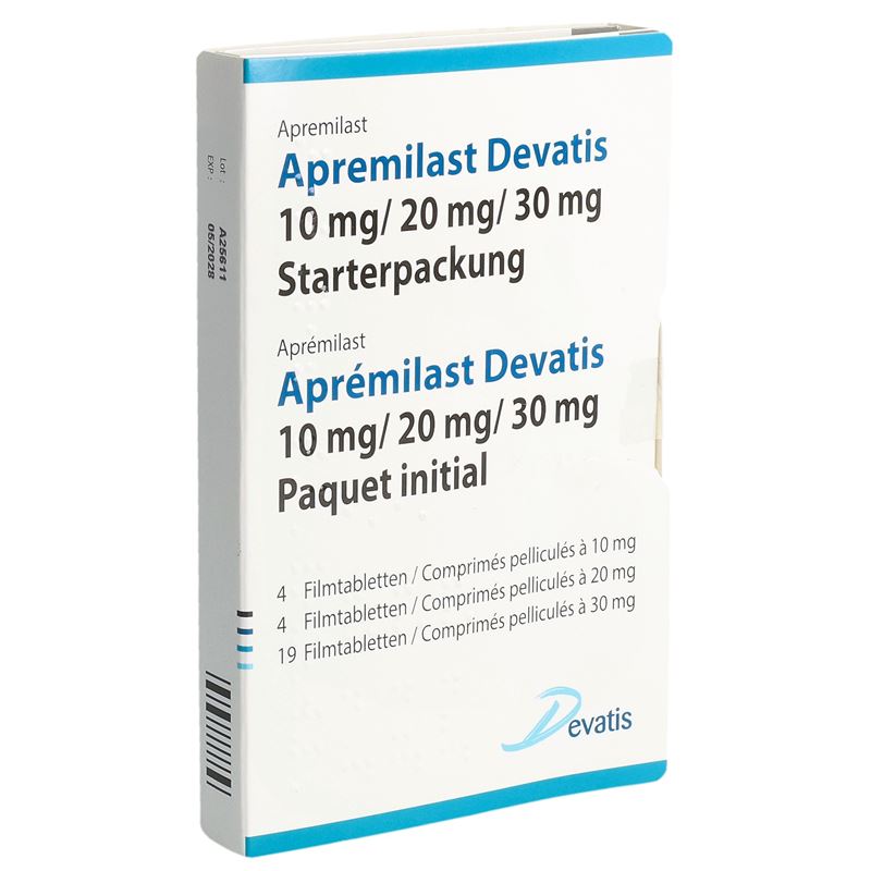 APREMILAST Devatis Starter 4x10,4x20,19x30 27 Stk