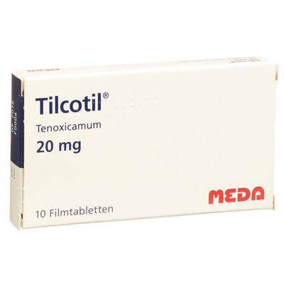 TILCOTIL Filmtabl 20 mg 10 Stk