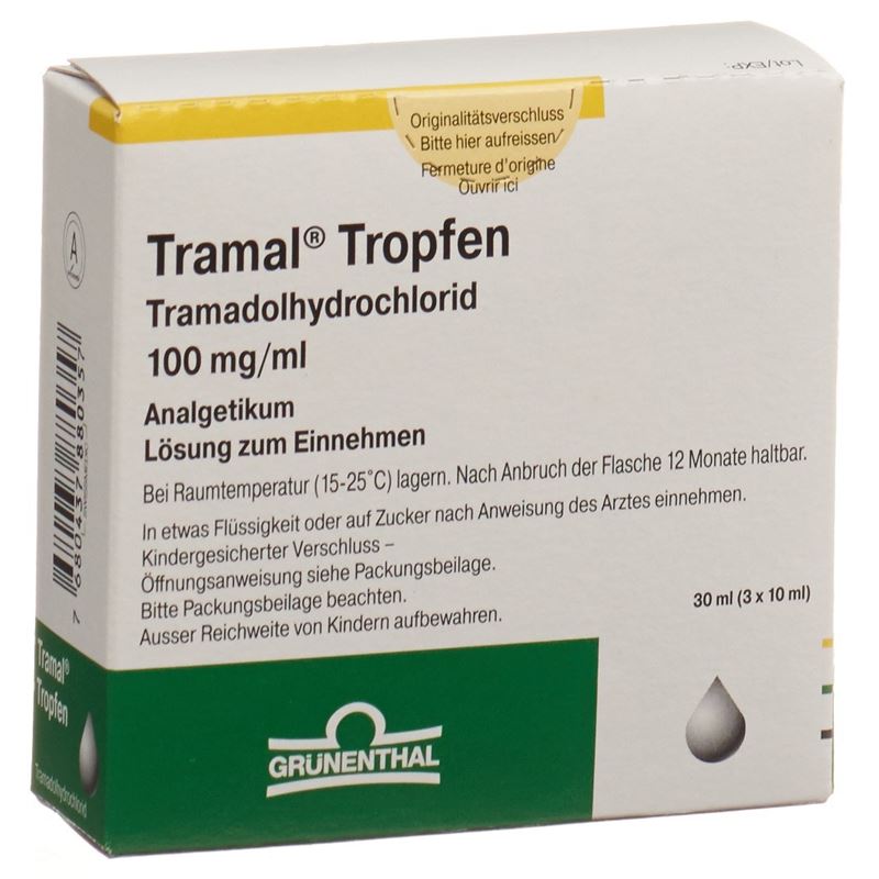 TRAMAL Tropfen 100 mg/ml 3 Fl 10 ml