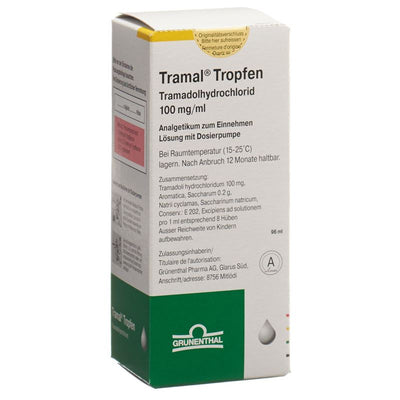 TRAMAL Tropfen 100 mg/ml m Dosierpumpe Fl 96 ml