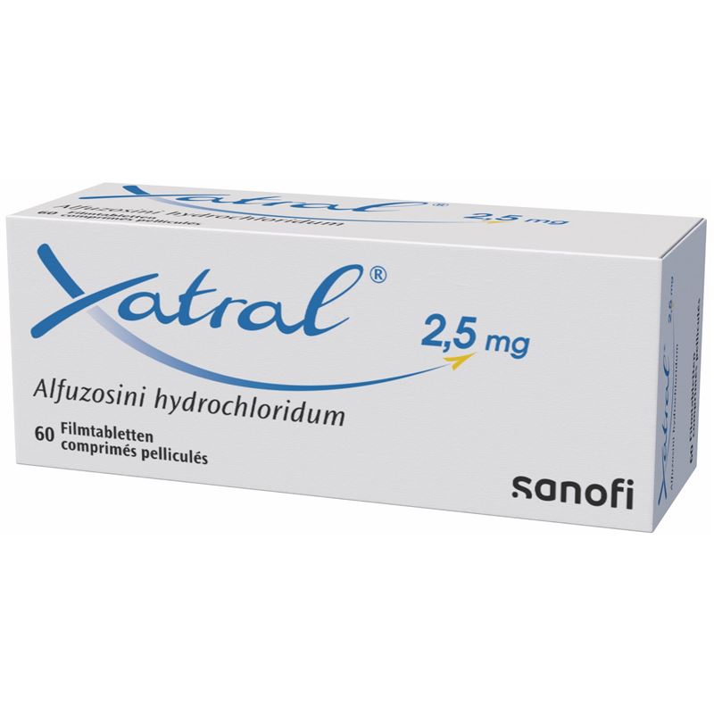 XATRAL Filmtabl 2.5 mg 60 Stk