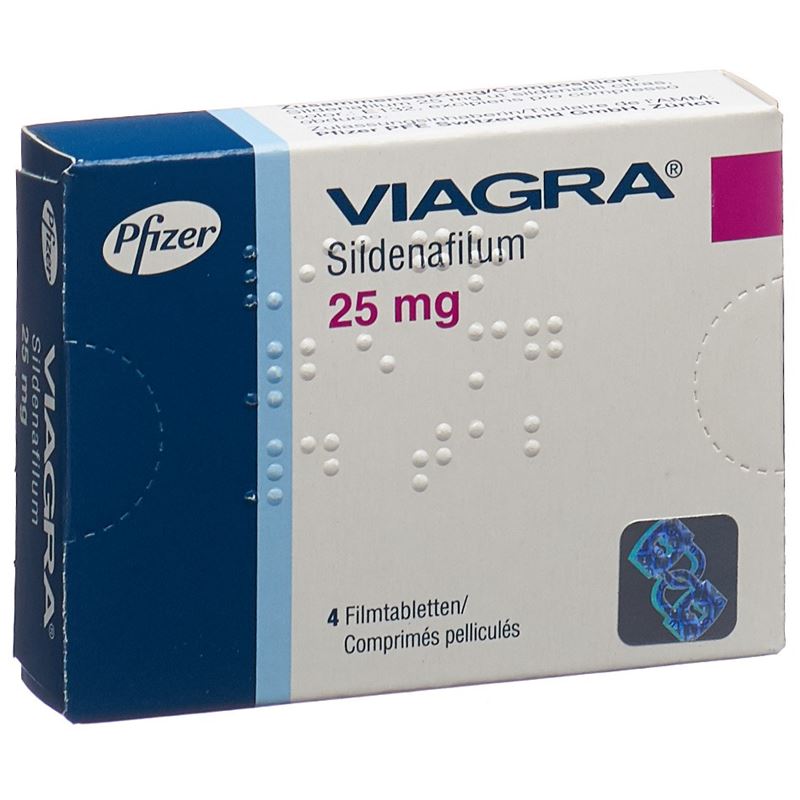 VIAGRA Filmtabl 25 mg 4 Stk