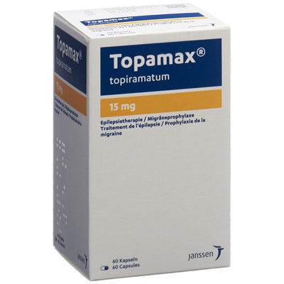 TOPAMAX Kaps 15 mg Ds 60 Stk