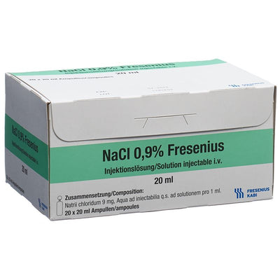 NACL Fresenius Inj Lös 0.9 % 20ml PP Amp 20 Stk
