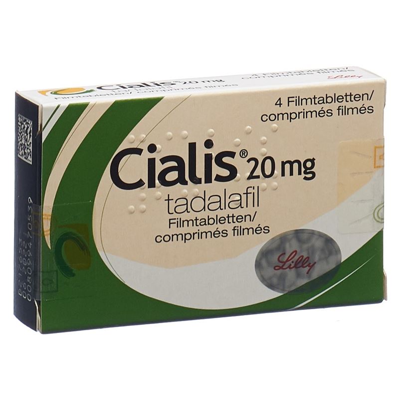 CIALIS Filmtabl 20 mg 4 Stk
