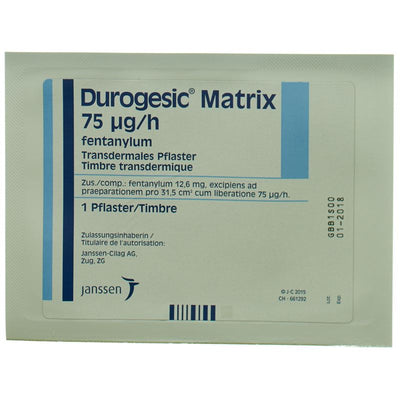 DUROGESIC Matrixpfl 75 mcg/h 5 Stk - CONTENTFRONT