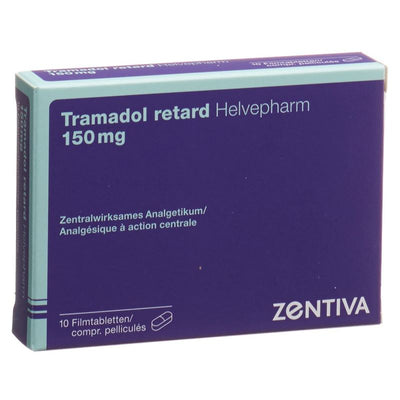 TRAMADOL retard Helvepharm 150 mg 10 Stk
