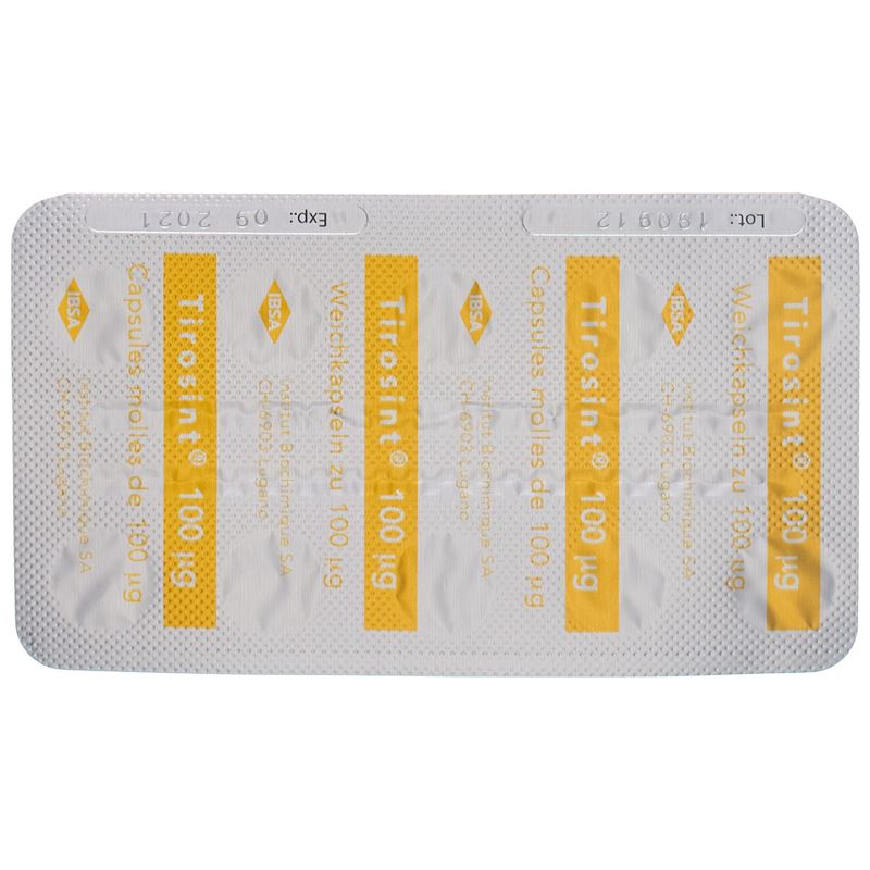 TIROSINT Kaps 100 mcg 50 Stk - CONTENTBACK