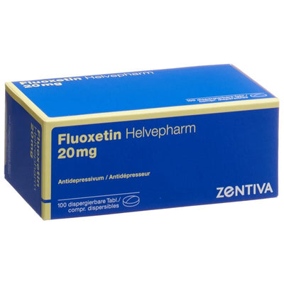 FLUOXETIN Helvepharm Disp Tabl 20 mg 100 Stk