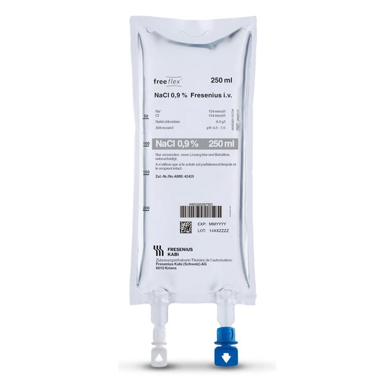 NACL Fresenius 0.9 % 250ml Freeflex 30 Stk