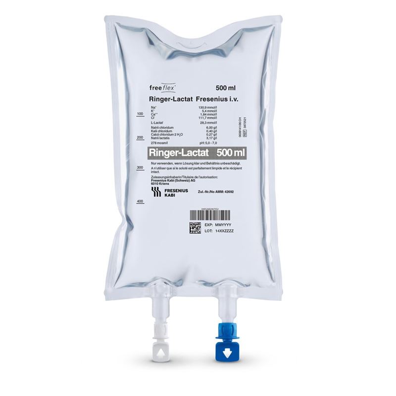 RINGER-LACTAT Fresenius 500ml Freeflex 20 Stk