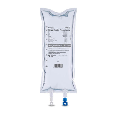 RINGER-ACETAT Fresenius 1000ml Freeflex 10 Stk