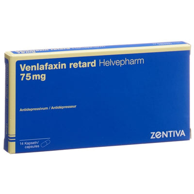 VENLAFAXIN ret Helvepharm Ret Kaps 75 mg 14 Stk