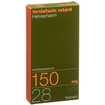 VENLAFAXIN ret Helvepharm Ret Kaps 150 mg 28 Stk