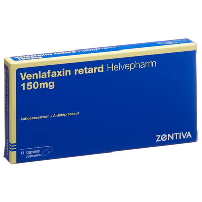 VENLAFAXIN ret Helvepharm Ret Kaps 150 mg 14 Stk