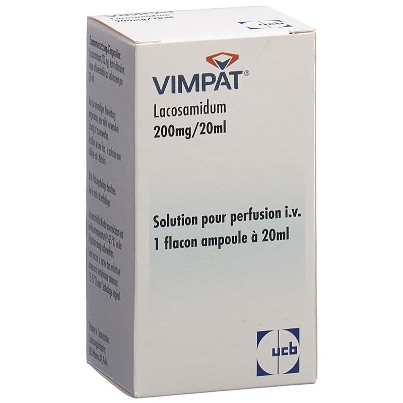 VIMPAT Inf Lös 200 mg/20ml i.v. Durchstf 20 ml