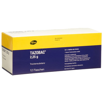 TAZOBAC Trockensub 2.25 g Durchstf 12 Stk