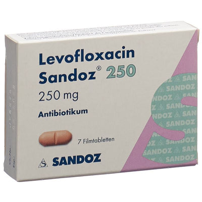 LEVOFLOXACIN Sandoz Filmtabl 250 mg 7 Stk