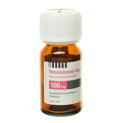 TEMOZOLOMID Teva Kaps 100 mg Fl 20 Stk