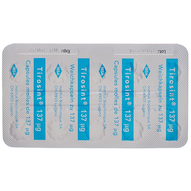 TIROSINT Kaps 137 mcg 100 Stk - CONTENTBACK