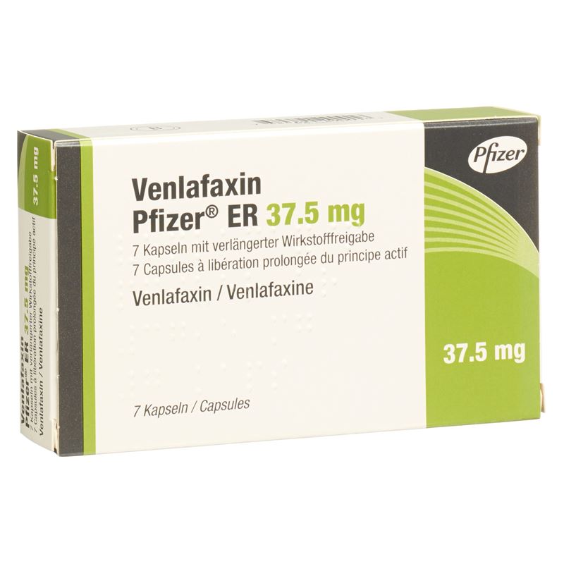 VENLAFAXIN Pfizer ER Ret Kaps 37.5 mg 7 Stk