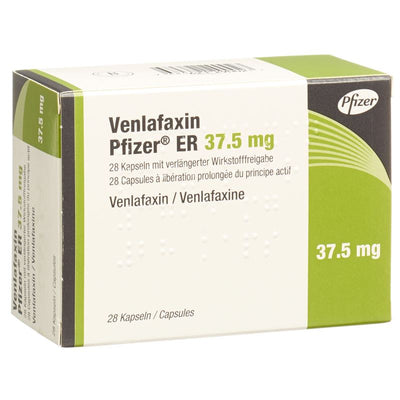 VENLAFAXIN Pfizer ER Ret Kaps 37.5 mg 28 Stk