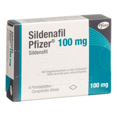SILDENAFIL Pfizer Filmtabl 100 mg 4 Stk