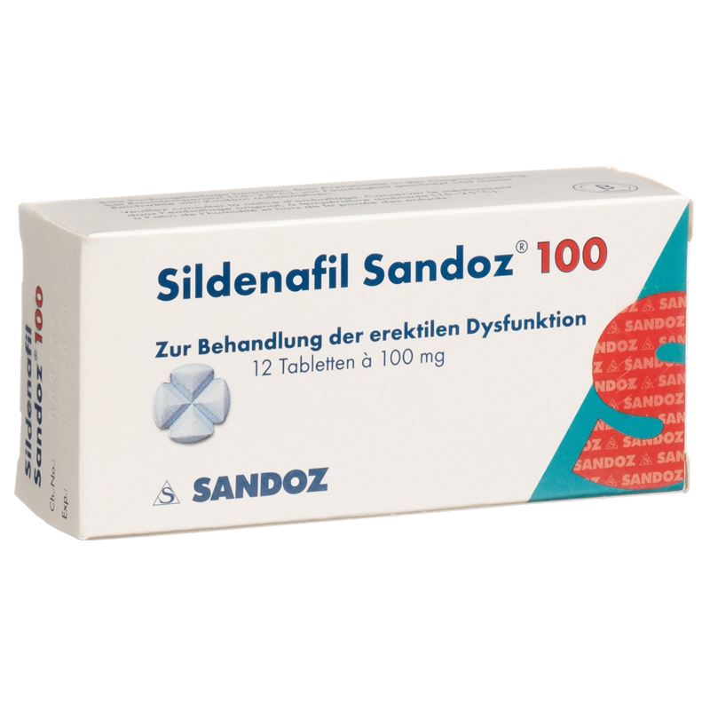 SILDENAFIL Sandoz Tabl 100 mg 12 Stk