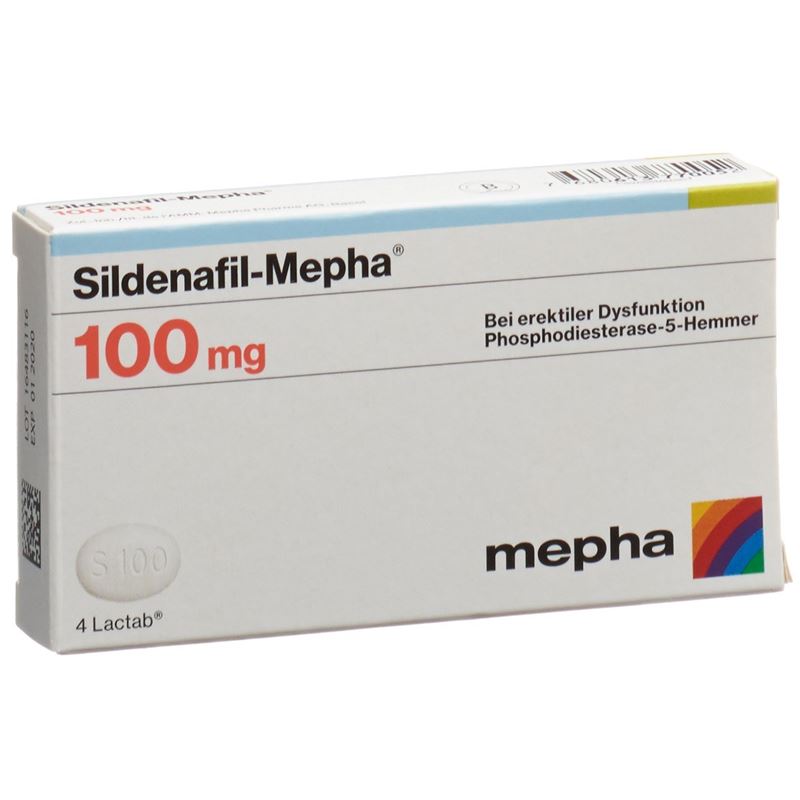 SILDENAFIL Mepha Filmtabl 100 mg 4 Stk