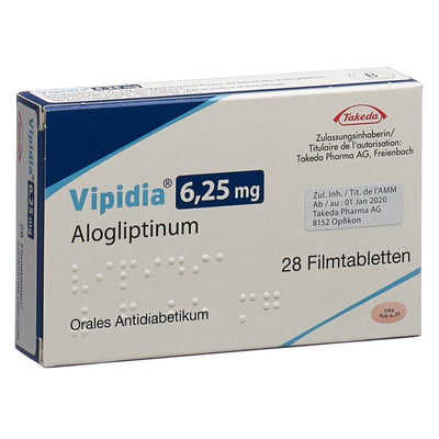 VIPIDIA Filmtabl 6.25 mg 28 Stk
